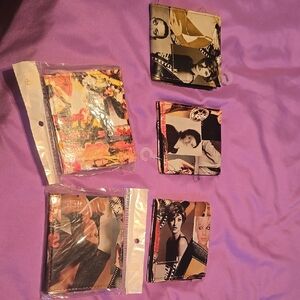 Vintage Style Collage Wallets